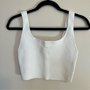 Aritzia Sculpt Knit Crop Top